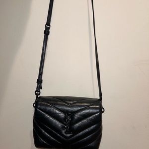 Saint Laurent Loulou Toy flap top shoulder bag